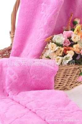 【天源家紡貼牌生產(chǎn) 竹纖維素色提花浴巾 毛巾 方巾 廠家批發(fā)供應(yīng)】價格,廠家,圖片,浴巾、沙灘巾,山東天源家紡-