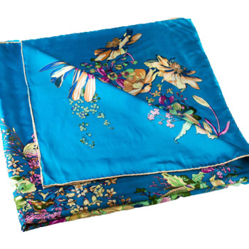 璀璨大方巾 驚艷藍色【圖片 價格 品牌 報價】-京東